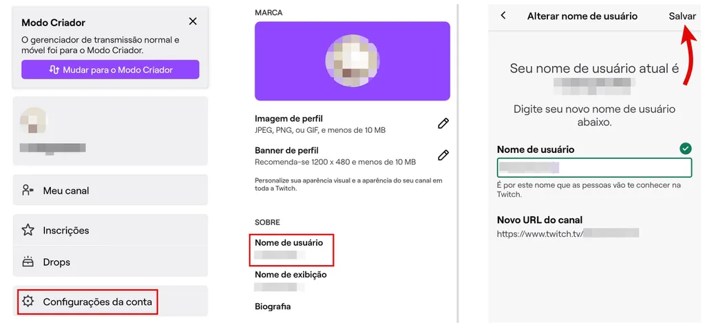 Como mudar de nome na Twitch depois de criar a conta