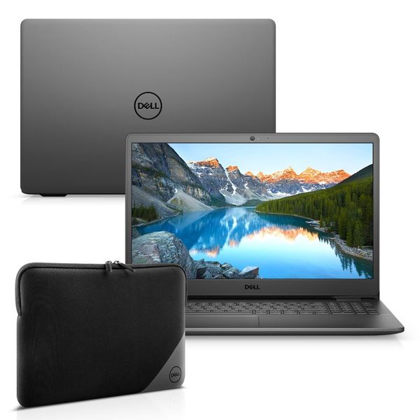 Kit Notebook Dell Inspiron 3501-M41PS 15.6" HD 10ª Ger Intel Core i5 4GB 256GB SSD Windows Preto + Capa Essential