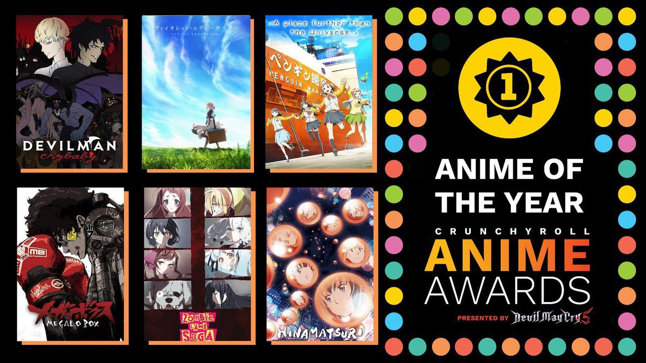 Crunchyroll anuncia os indicados do prêmio Anime Awards 2022