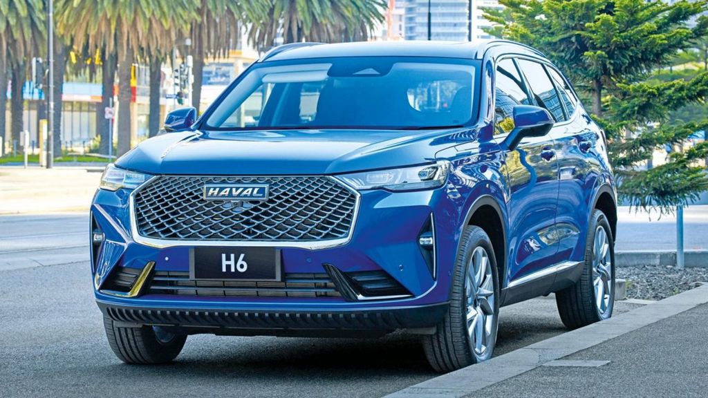 Haval H6 é um dos carros que a chinesa Great Wall Motor pode trazer ao Brasil em 2022 (Imagem: Divulgação/GWM)