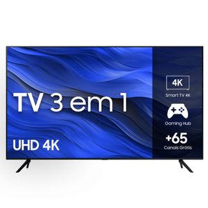 Smart TV Samsung 58" UHD 4K 58CU7700 2023 [CUPOM]