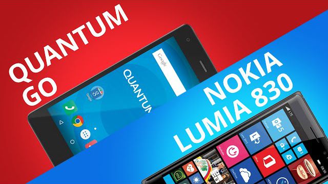 Quantum GO VS Lumia 830 [Comparativo]