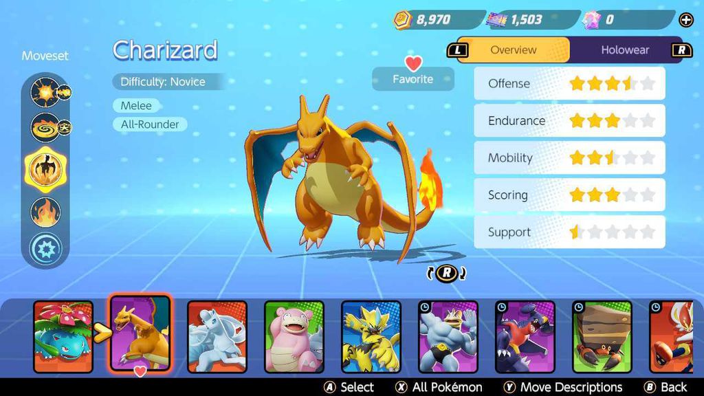 Pokémon Unite (Switch): confira a lista inicial dos Pokémon