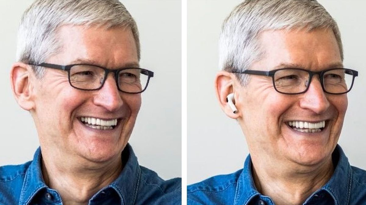 Por que será que fotos de Tim Cook usando AirPods são manipulações ...