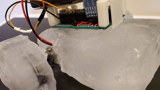 Robôs feitos de gelo poderiam explorar outros mundos e se consertar sozinhos
