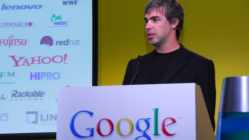 Larry Page, cofundador do motor de buscas mais famoso do mundo
