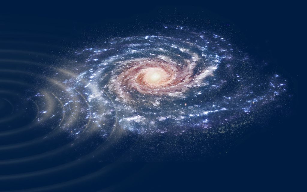 Buraco negro supermassivo no centro da Via Láctea emite luz forte e misteriosa