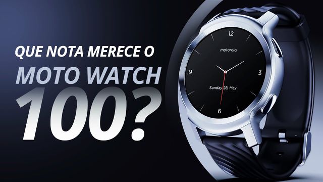 Moto Watch 100: muito longe do incrível Moto 360 [Análise/Review]