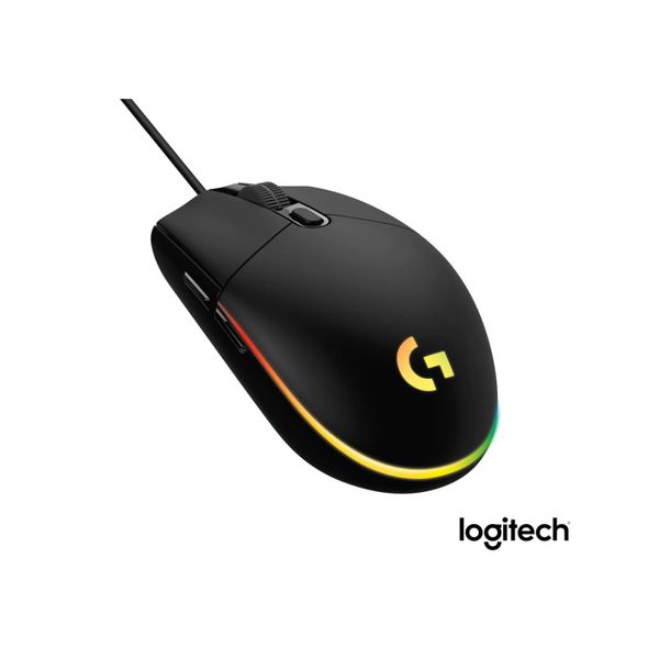 Mouse gamer óptico LIGHTSYNC Preto - Logitech - G203