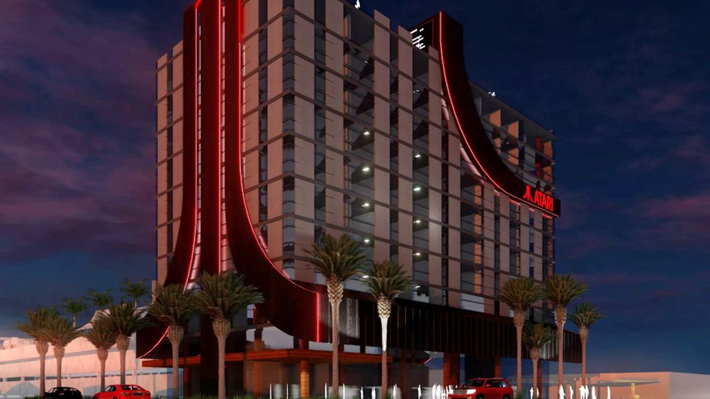 Vale lembrar que a Atari já tinha um plano de lançar hotéis gamer com a GSD Group, em 2020, mas teve de reformular o projeto e procurar outros investidores (Imagem: GSD Group)