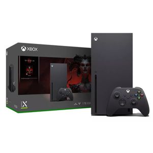Console Xbox Series X Microsoft Bundle Diablo IV, Preto - RRT-00033 [CUPOM]