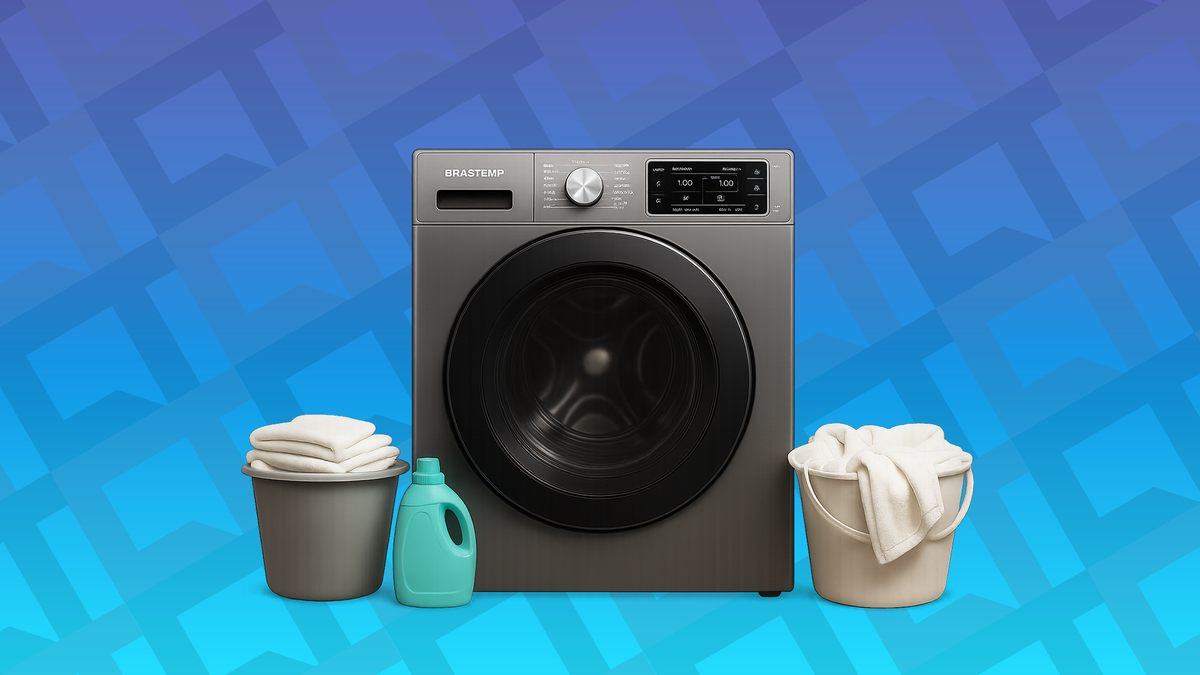 Quanto de energia gasta uma lava e seca da Brastemp? Nós fizemos as contas