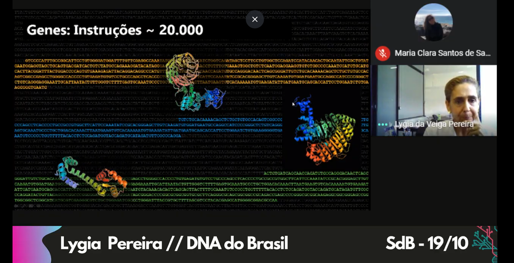 Projeto DNA do Brasil já descobriu 25 milhões de novas variações genéticas (Imagem: Reprodução/ III Semana de Biotecnologia USP)
