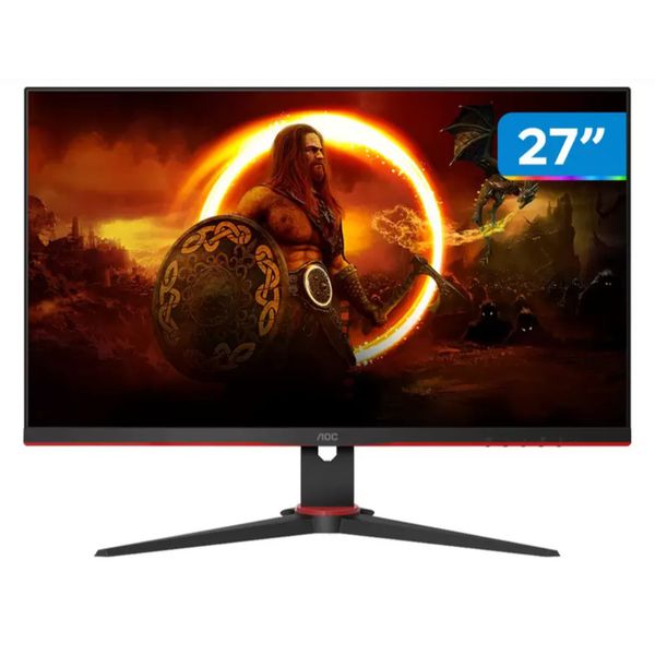 Monitor Gamer AOC27G2E1 27" Full HD IPS 100Hz 1ms HDMI DisplayPort | APP + CLIENTE OURO