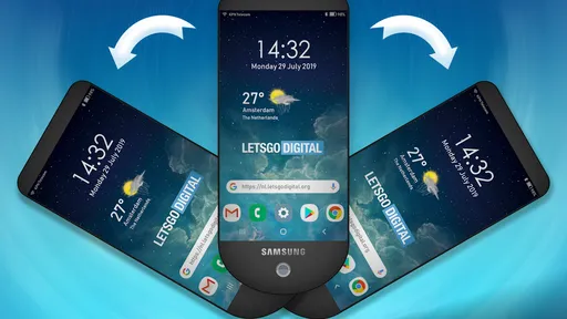 Samsung registra patente de smartphone com três telas rotativas