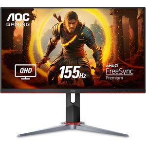 PARCELADO | Monitor Gamer AOC HERO QUAD 27" 155Hz QHD 1440p 1ms AMD FreeSync Q27G2 | EXCLUSIVO AMAZON PRIME