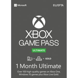 [LEIA A DESCRIÇÃO] 1 mês de Xbox Game Pass Ultimate - XBOX One / Series X|S / PC / XCloud