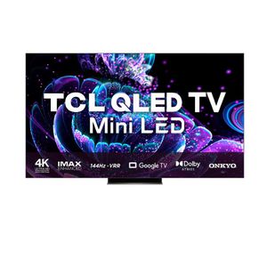 Smart TV TCL 65" QLED Mini Led UHD 4K 65C835 144Hz Controle de Voz [CUPOM]