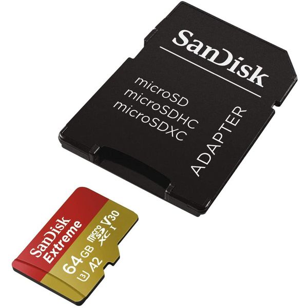 Cartão Micro SD Extreme SanDisk 64GB