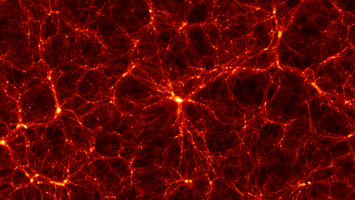 Este é o maior conjunto de simulações do universo, com 60 trilhões de partículas