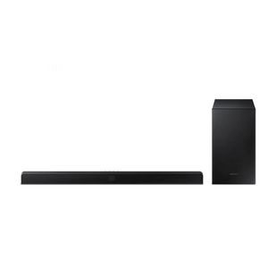 Soundbar Samsung HW-T555 com 2.1 Canais, Bluetooth, Subwoofer Sem Fio e DTS Virtual X - 320W [CUPOM]