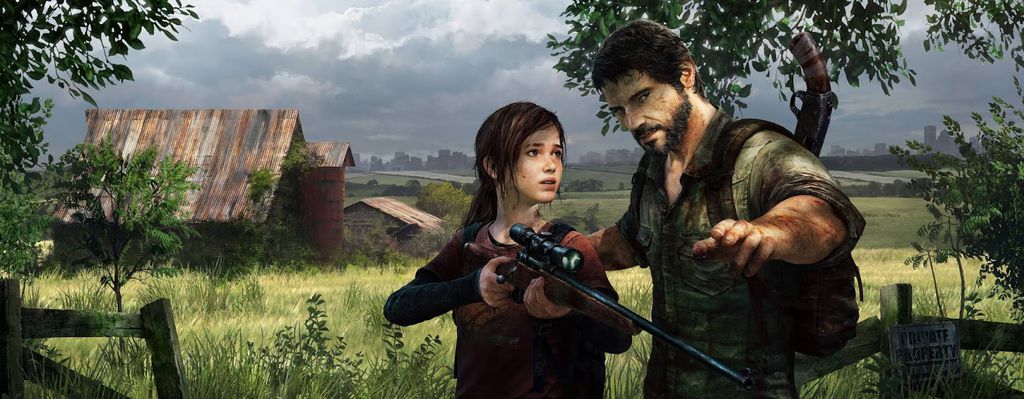 Arte de Ellie e Joel de The Last of US