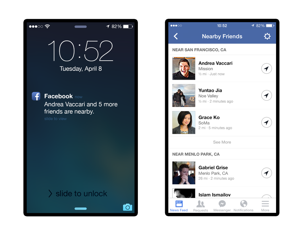 Facebook Friends Nearby Facebook Friends Nearby