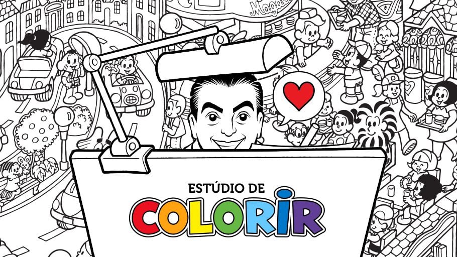 Agora você pode colorir a Turma da Mônica no celular com um app oficial -  Canaltech