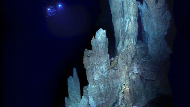 Discover the Lost City in the Atlantic, one of the most extreme environments on the planet