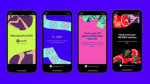 Wrapped 2021 do Spotify já está disponível com a sua retrospectiva do ano no app