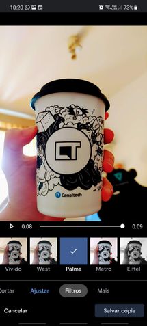 Google Fotos edição de vídeo