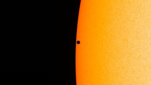 Veja o planeta Mercúrio passando em frente ao Sol nesta segunda-feira (11)