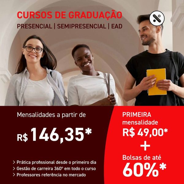 📚 FMU | Cursos de Graduação a partir de R$146,35