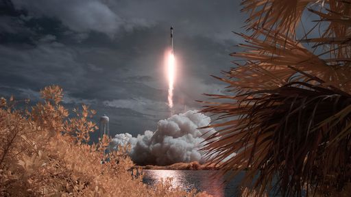 Sucesso! SpaceX lança astronautas da NASA à ISS pela primeira vez
