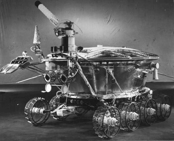 O rover lunar soviético Lunokhod-1 (Foto: Arizona State University)