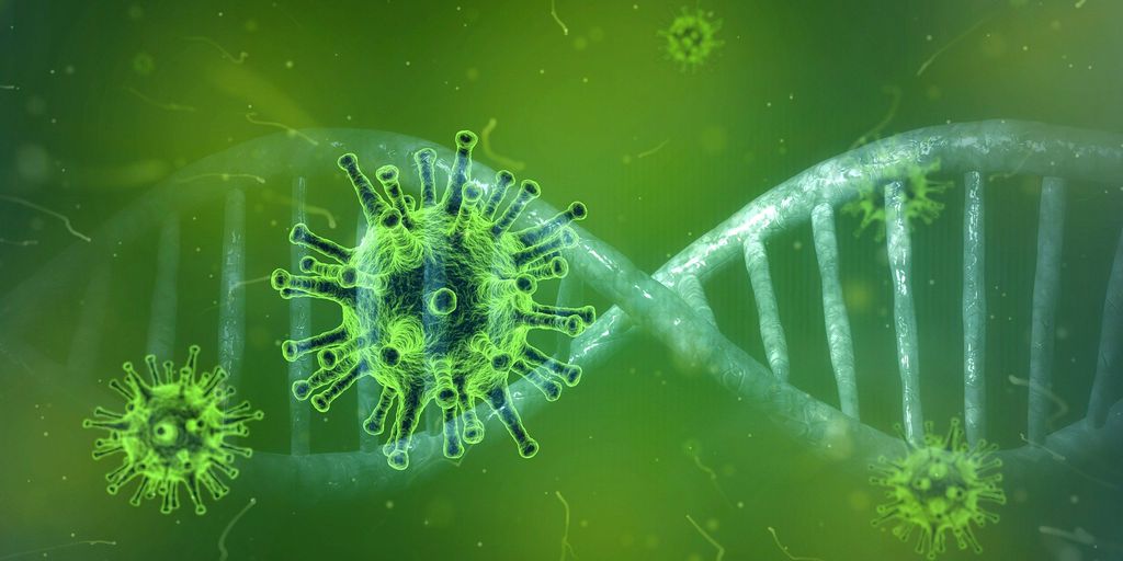 Mutações genéticas geram novas cepas , que podem causar coinfecção (Imagem: Pete Linforth/Pixabay)