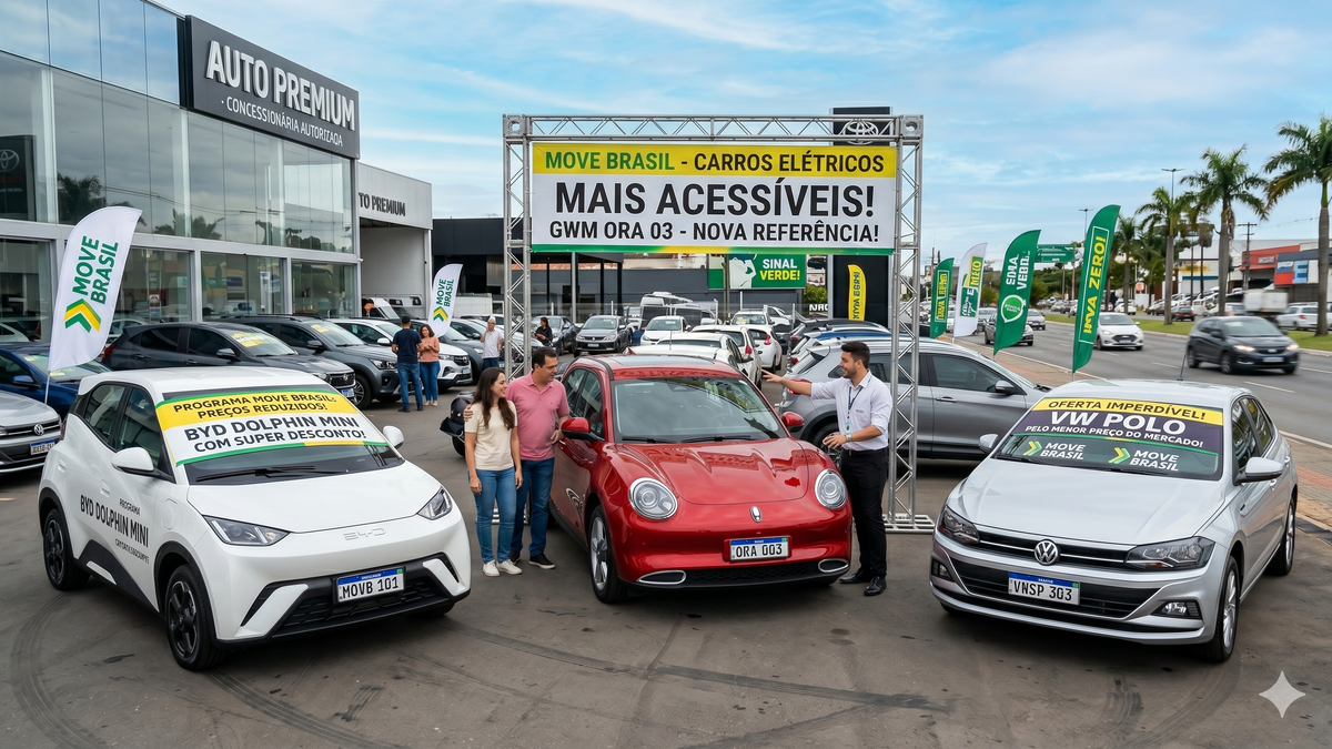 Programa Move Brasil: veja quais carros comprar com juros baixos