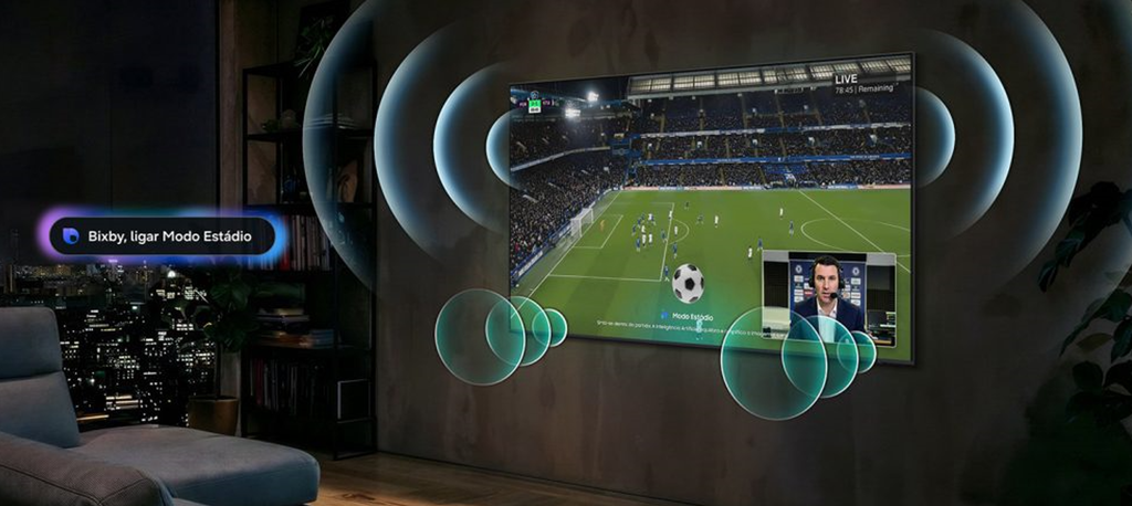 Samsung modo estádio