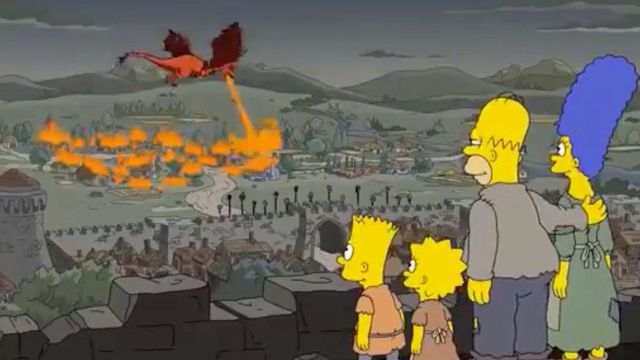 Os Simpsons previram os acontecimentos finais de Game of Thrones - Foto: Reprodução/Fox/Disney