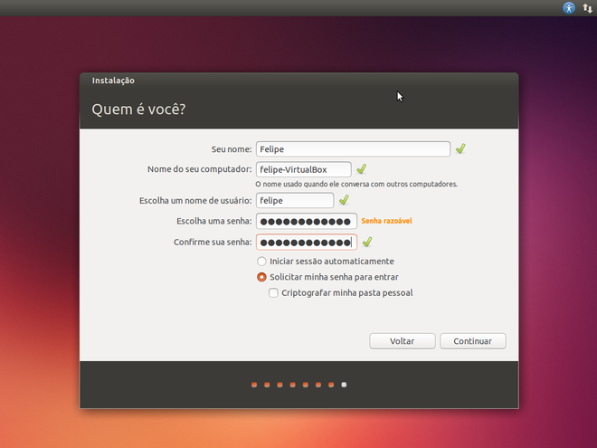 Configuração de usuários no Ubuntu