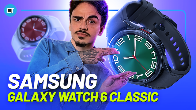 Samsung Galaxy Watch 6 Classic, o MELHOR smartwatch com WEAR OS 4