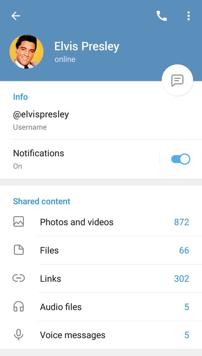 Atualização do Telegram para Android otimiza configurações e redesenha os perfis