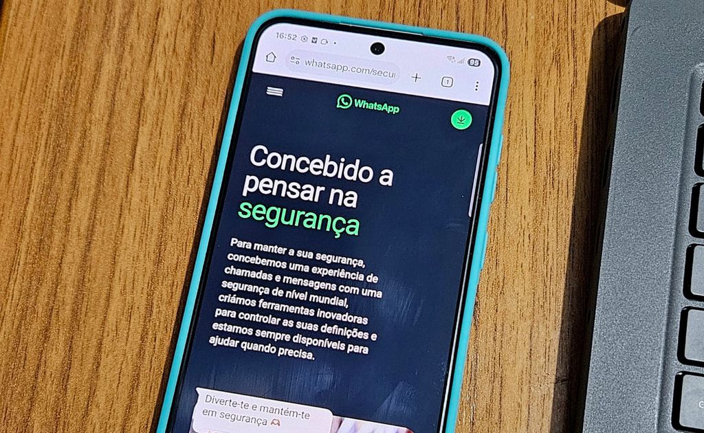 O WhatsApp teve a vulnerabilidade zero-day explorada via WhatsApp, já tendo sido corrigida nos celulares Android 13 da empresa (Imagem: Viviane França/Canaltech)