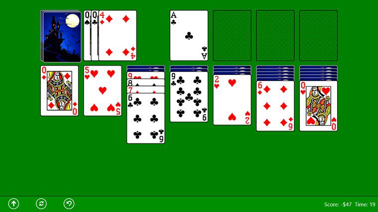 Jogo Solitaire Classic no Jogos 360