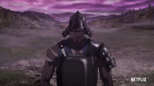 Netflix lança primeiro teaser de seu novo anime original, Yasuke