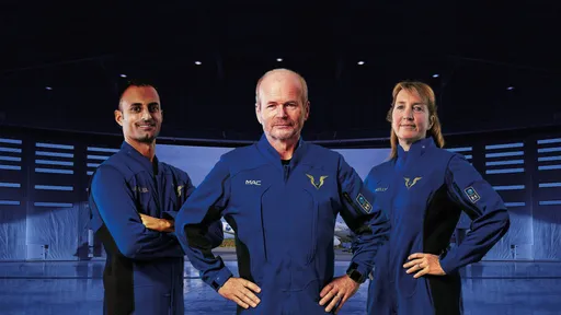 Revelado visual dos novos trajes espaciais para os pilotos da Virgin Galactic