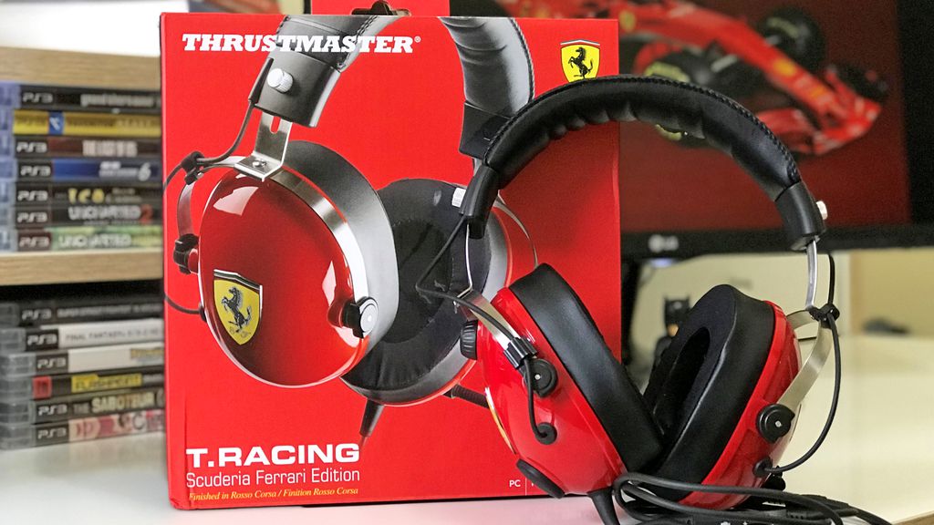 Thrustmaster T.Racing Ferrari Edition é para amantes da velocidade