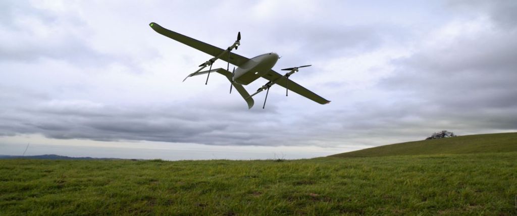 Drone da Speedbird Aero: capacidade de transportar até 8kg de carga (Imagem: Divulgação / Speedbird Aero)