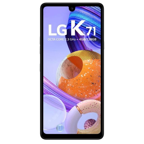 Smartphone LG K71 128GB - Branco
