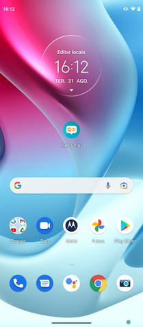 Moto G60s: interface